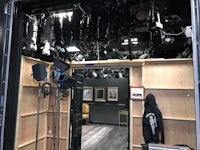 a room with a lot of equipment in it